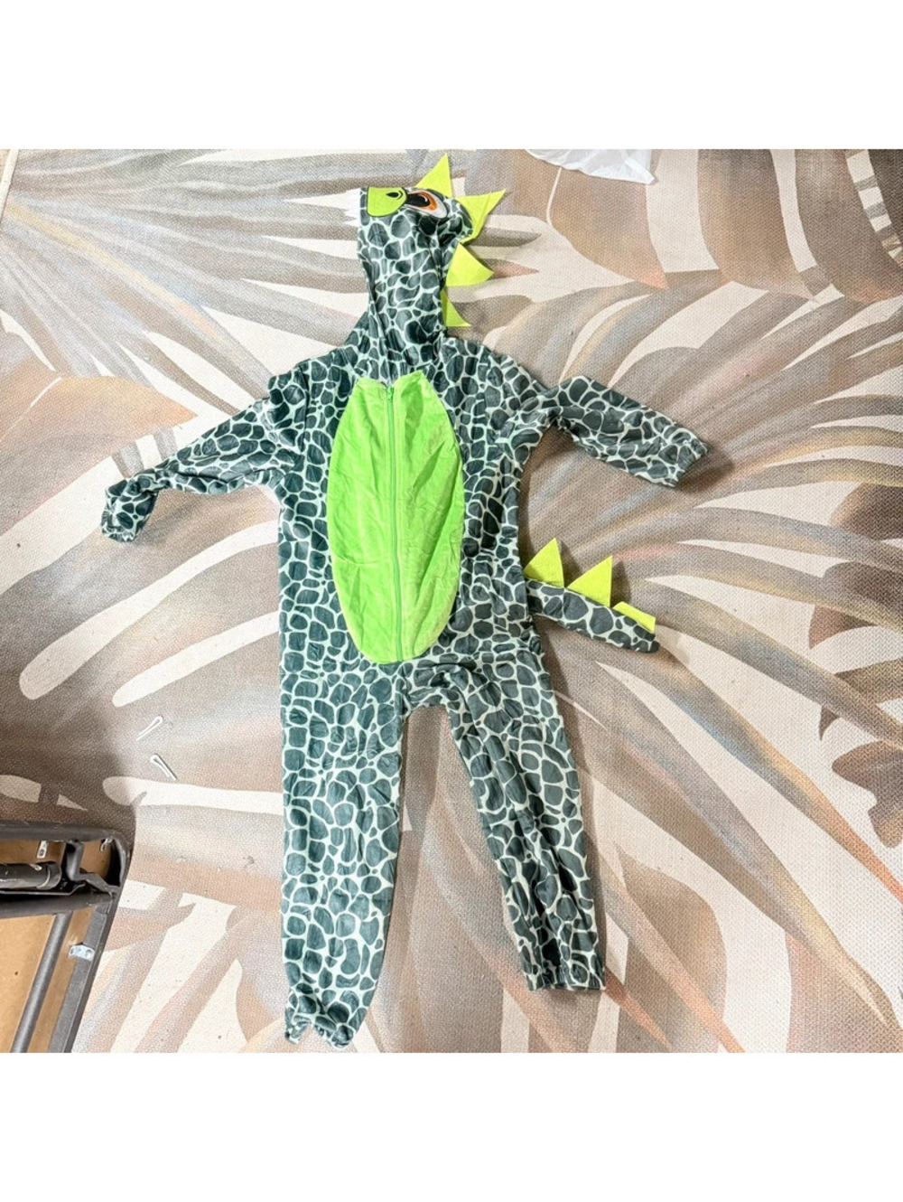 Dinosaur t-Rex zip up suit costume